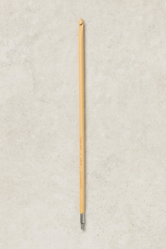Clover Takumi Bamboo Tunisian Interchangeable Crochet Hook
