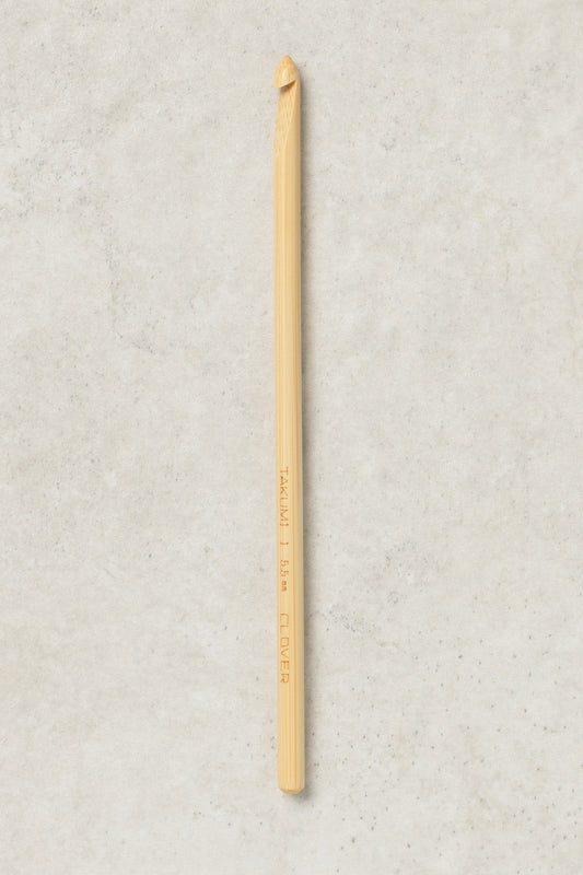 Clover Takumi Bamboo Crochet Hook