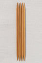 ChiaoGoo Bamboo Double Point 6" (15 cm) Patina