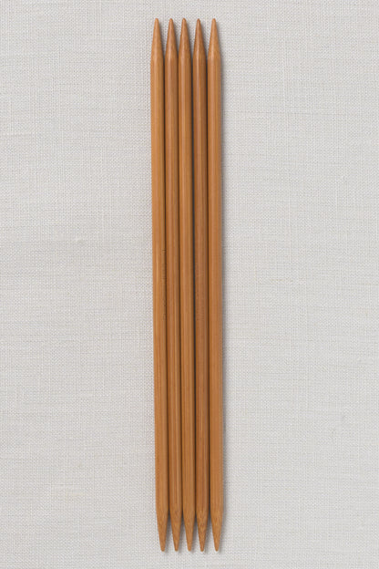 ChiaoGoo Bamboo Double Point 8" (20 cm) Patina