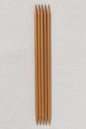 ChiaoGoo Bamboo Double Point 8" (20 cm) Patina