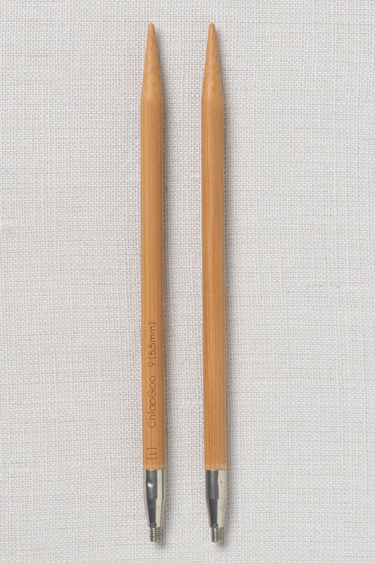 ChiaoGoo SPIN Bamboo Tips 5" (13 cm) Patina