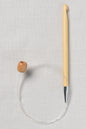 ChiaoGoo Bamboo Flexible Hook 24" (60 cm) Patina
