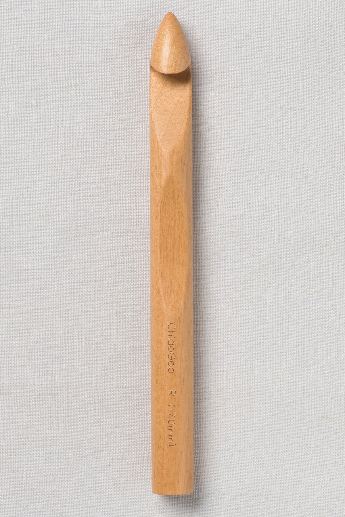 ChiaoGoo Wood Crochet Hook 7.5" (19 cm) Patina