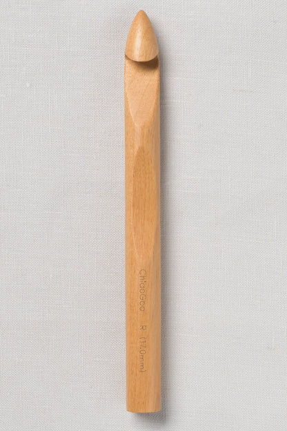 ChiaoGoo Wood Crochet Hook 7.5" (19 cm) Patina