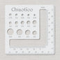 ChiaoGoo Swatch/Needle Gauge 3" (7.5cm) Square (Bag of 3)