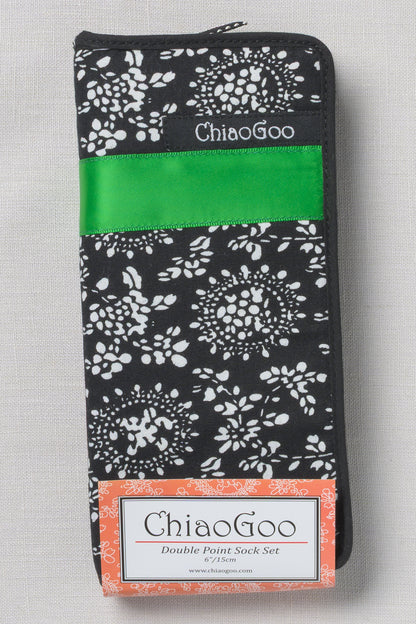 ChiaoGoo Double Point Sock Set Bamboo Patina 6" (15 cm)