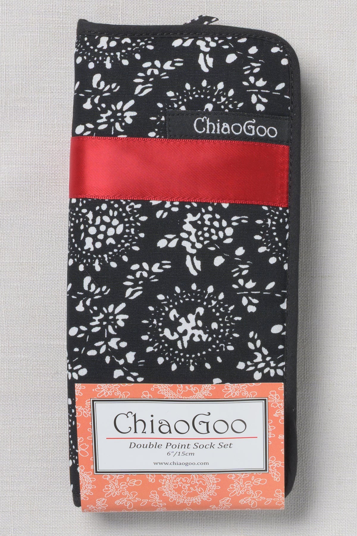 ChiaoGoo Double Point Sock Set Stainless Steel 6" (15 cm)