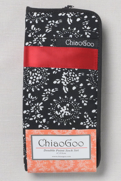 ChiaoGoo Double Point Sock Set Stainless Steel 6" (15 cm)