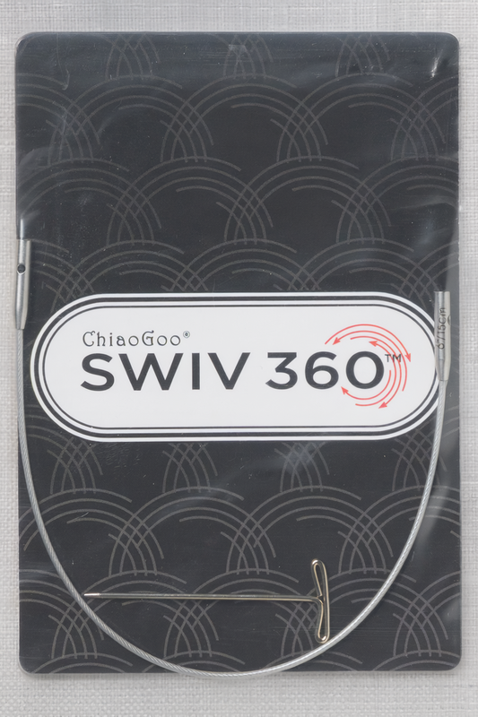 ChiaoGoo SWIV360 Silver Cable