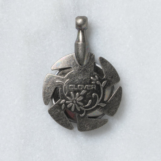 Clover Yarn Cutter Pendant (Antique Silver) (Bag of 3)