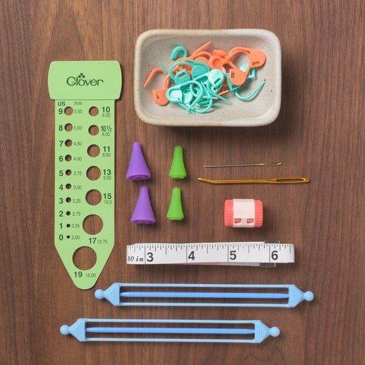 Clover Knitting Accessory Set (Bag of 3)