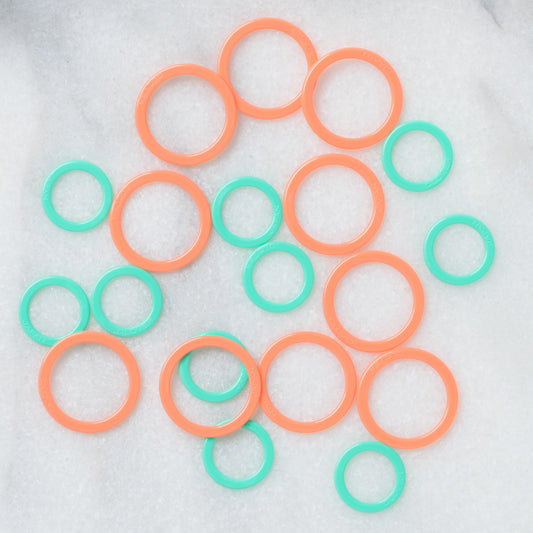 Clover Jumbo Stitch Ring Markers (Bag of 3)