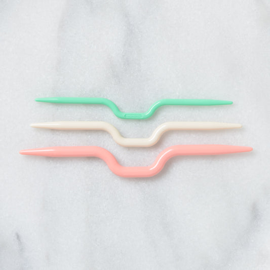 Clover Cable Stitch Holders (Bag of 3)