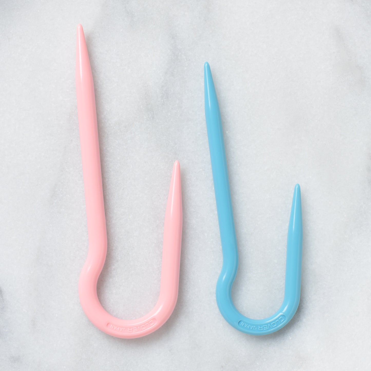 Clover Jumbo Cable Stitch Holder Set "U" Shaped (Bag of 3)