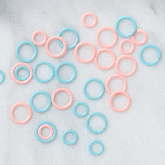 Clover Stitch Ring Markers (Bag of 3)
