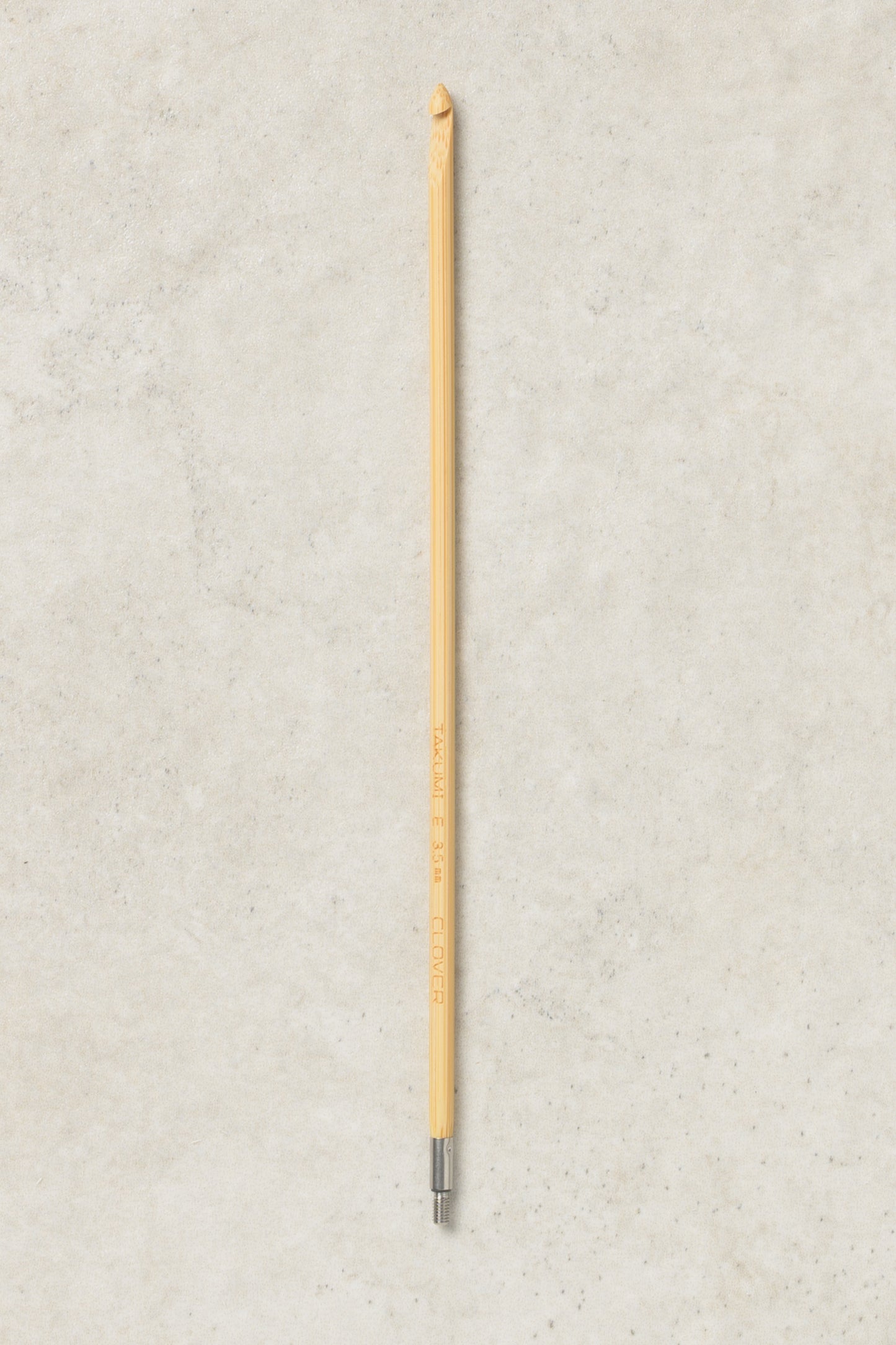 Clover Takumi Bamboo Tunisian Interchangeable Crochet Hook