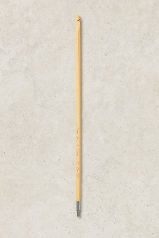 Clover Takumi Bamboo Tunisian Interchangeable Crochet Hook