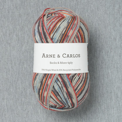 Arne & Carlos Socks & More 4Ply Fall Night Color (Bag of 5)