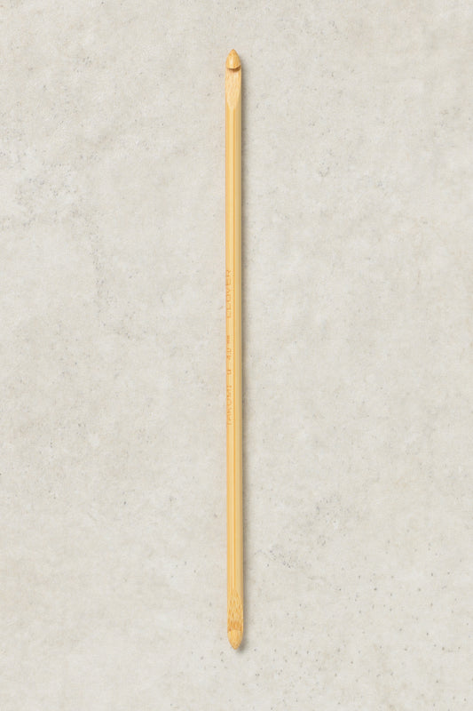 Clover Takumi Bamboo Double Ended Tunisian Crochet Hook 6"
