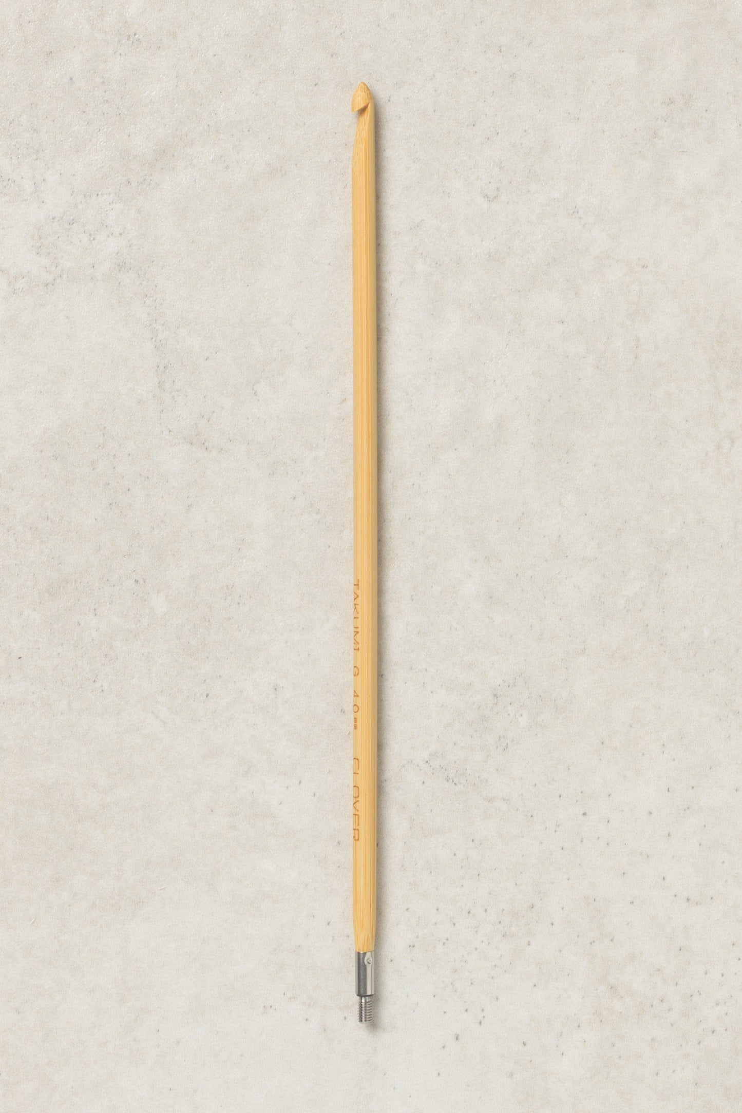Clover Takumi Bamboo Tunisian Interchangeable Crochet Hook