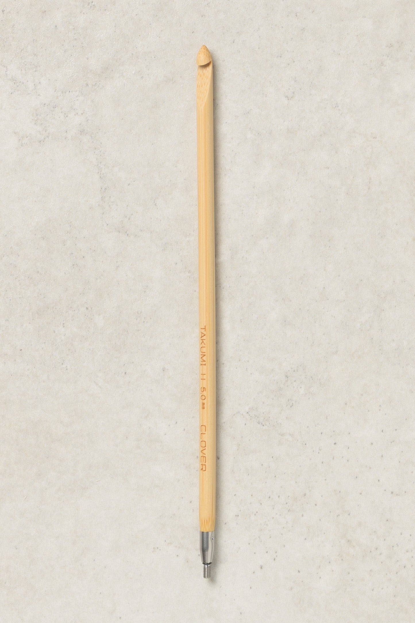 Clover Takumi Bamboo Tunisian Interchangeable Crochet Hook