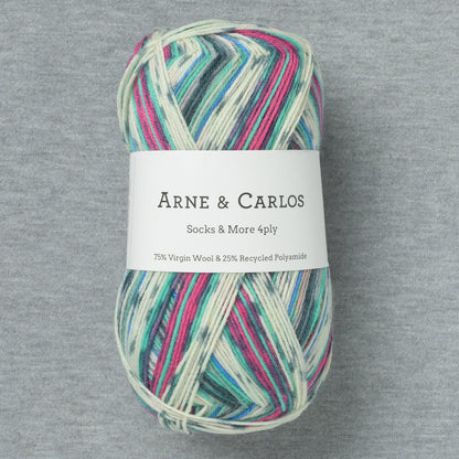 Arne & Carlos Socks & More 4Ply Morgedal Color (Bag of 5) (New for SS26)