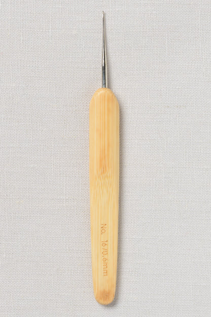 ChiaoGoo Metal Head Crochet Hook 5.5" (14 cm) Natural