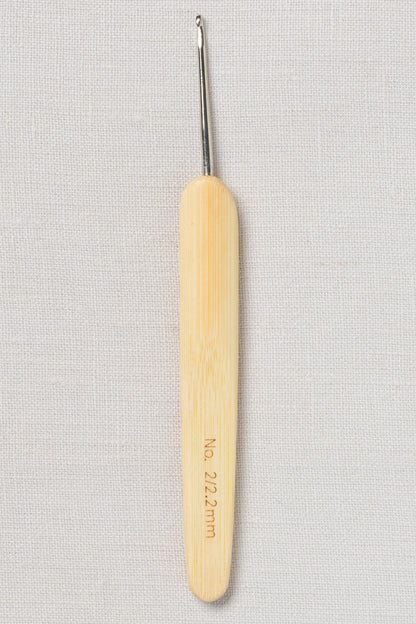 ChiaoGoo Metal Head Crochet Hook 5.5" (14 cm) Natural