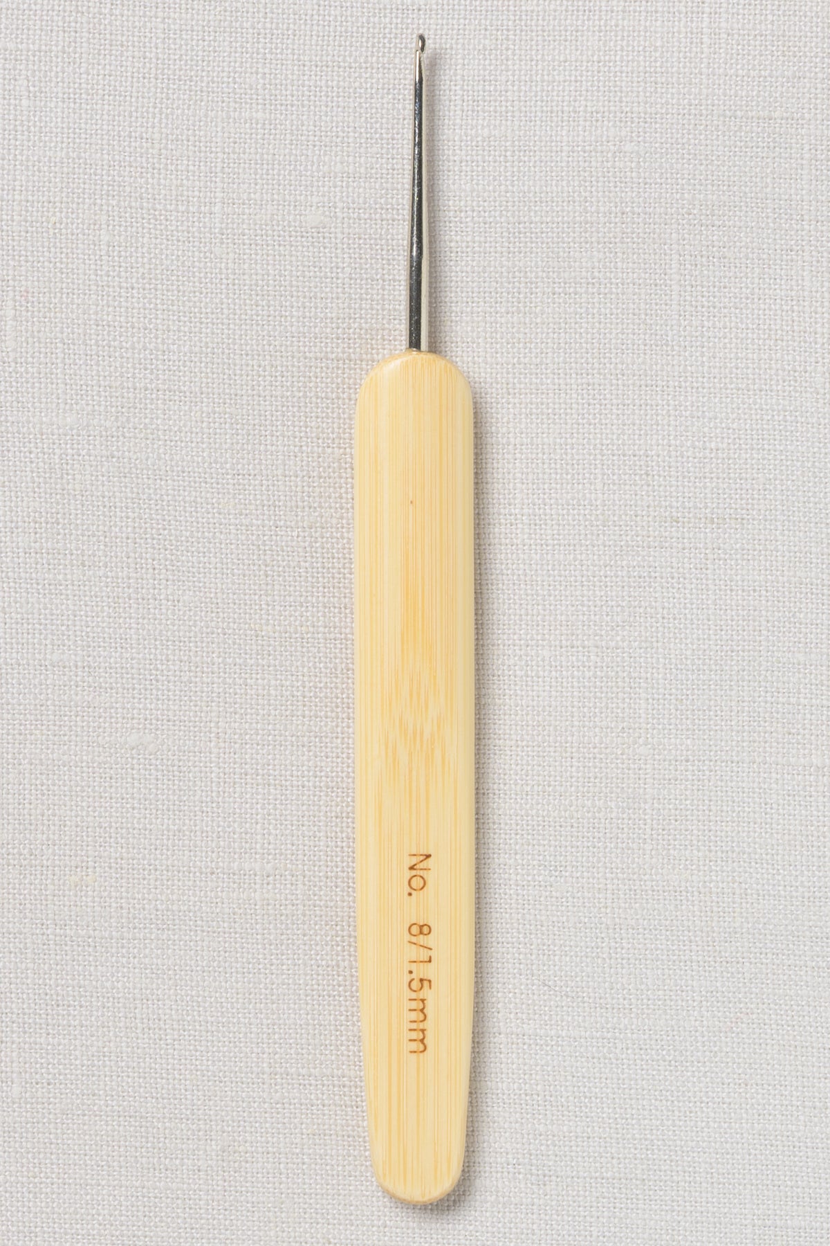 ChiaoGoo Metal Head Crochet Hook 5.5" (14 cm) Natural