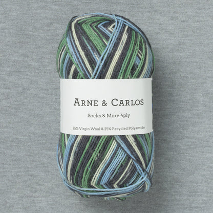 Arne & Carlos Socks & More 4Ply Randsverk Color (Bag of 5) (New for SS26)