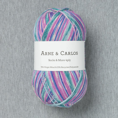 Arne & Carlos Socks & More 4Ply Star Night Color (Bag of 5)