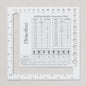 ChiaoGoo Swatch/Needle Gauge 5.5" (14 cm) Square (Bag of 3)