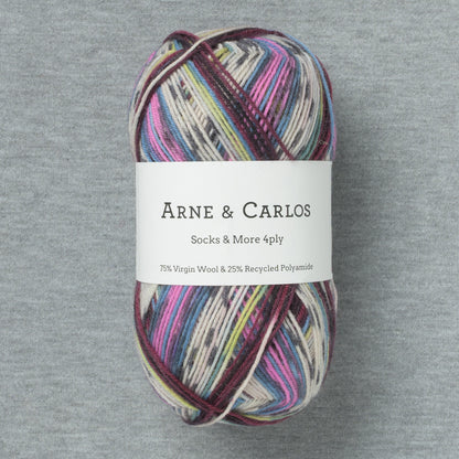 Arne & Carlos Socks & More 4Ply Treungen Color (Bag of 5) (New for SS26)