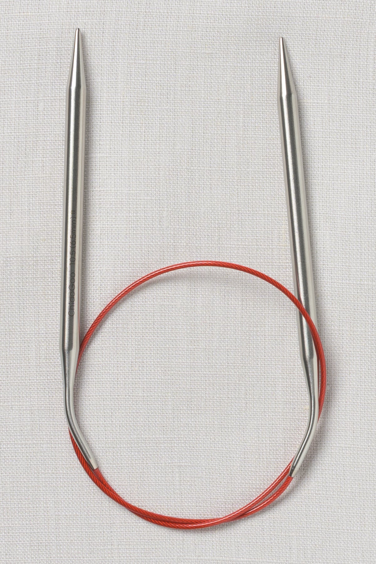 ChiaoGoo SS Red Circular 24" (60 cm)