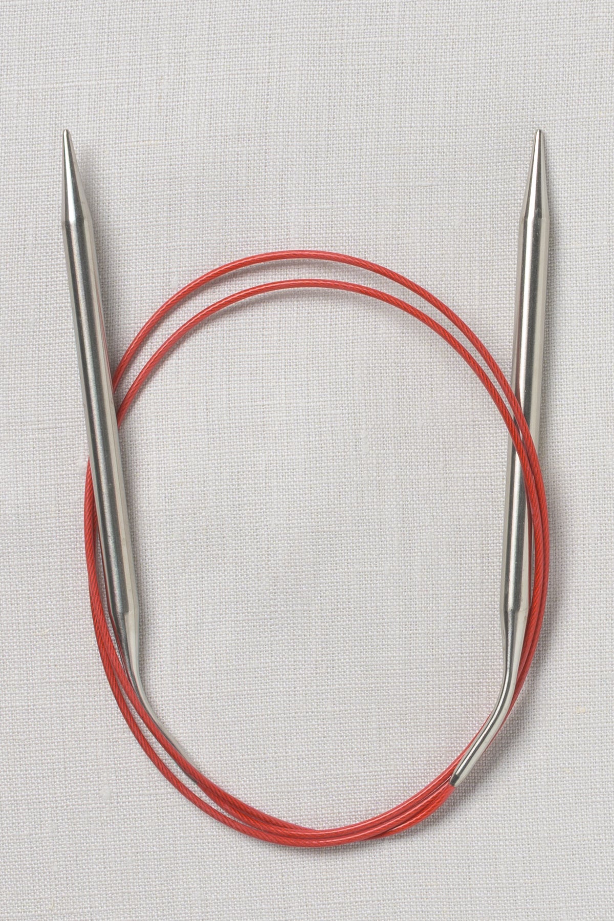 ChiaoGoo SS Red Circular 40" (100 cm)