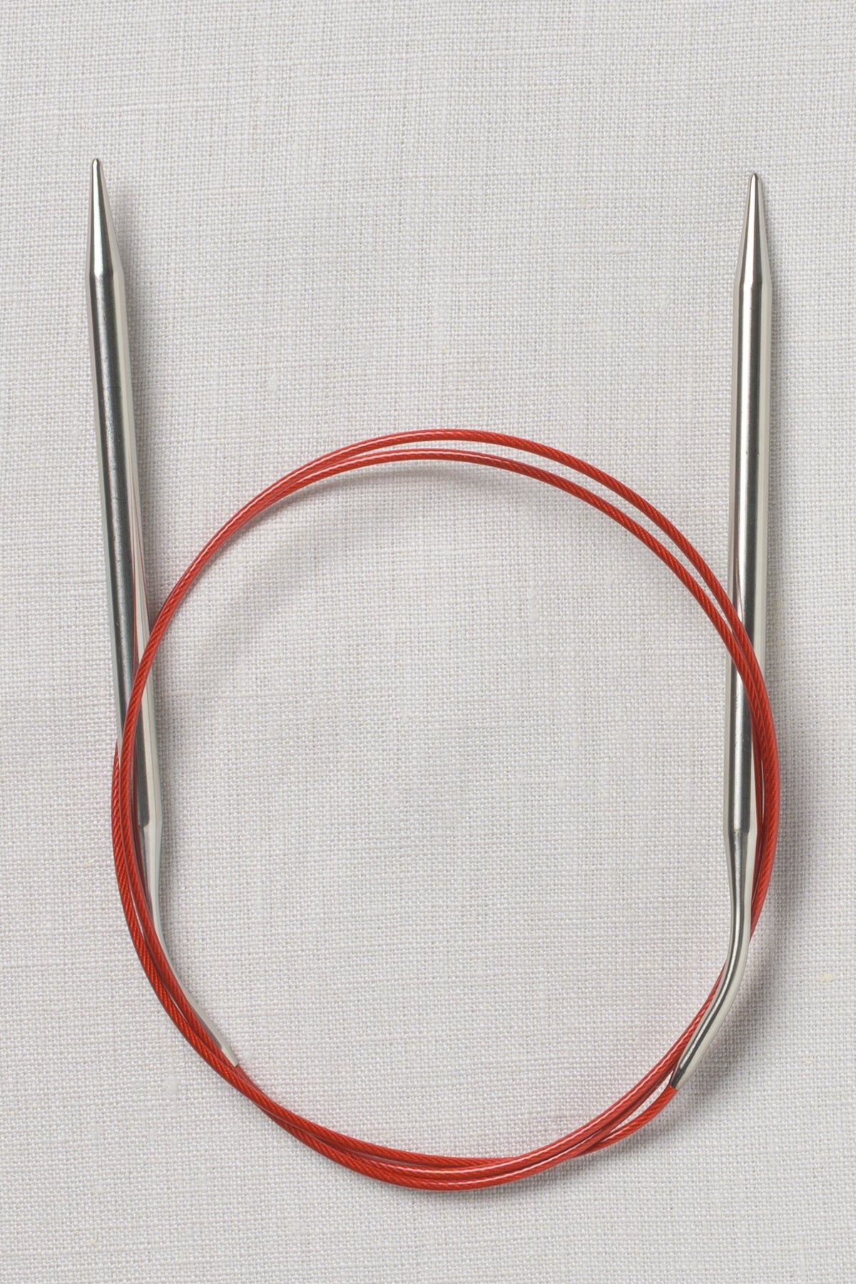 ChiaoGoo SS Red Circular 40" (100 cm)