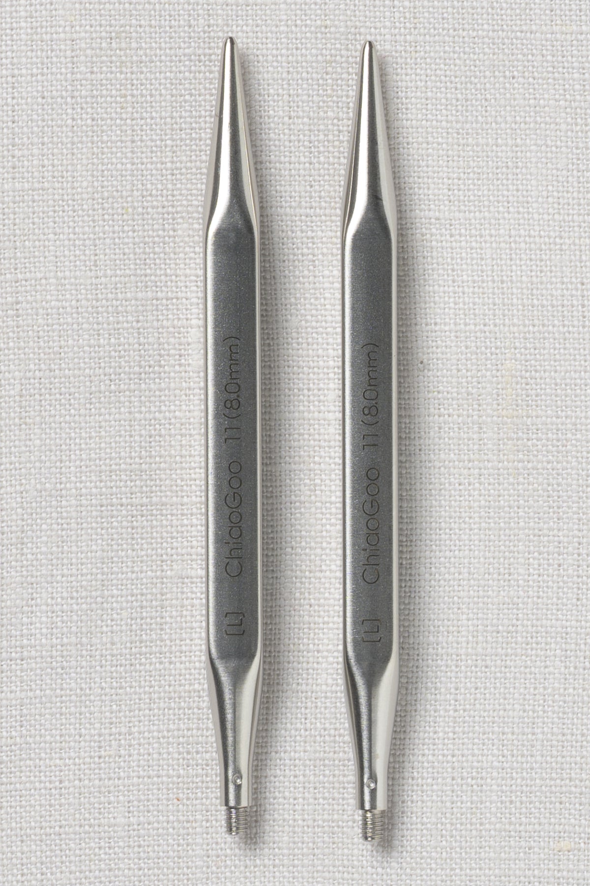 ChiaoGoo QUADS SS Lace Tips 4" (10 cm)