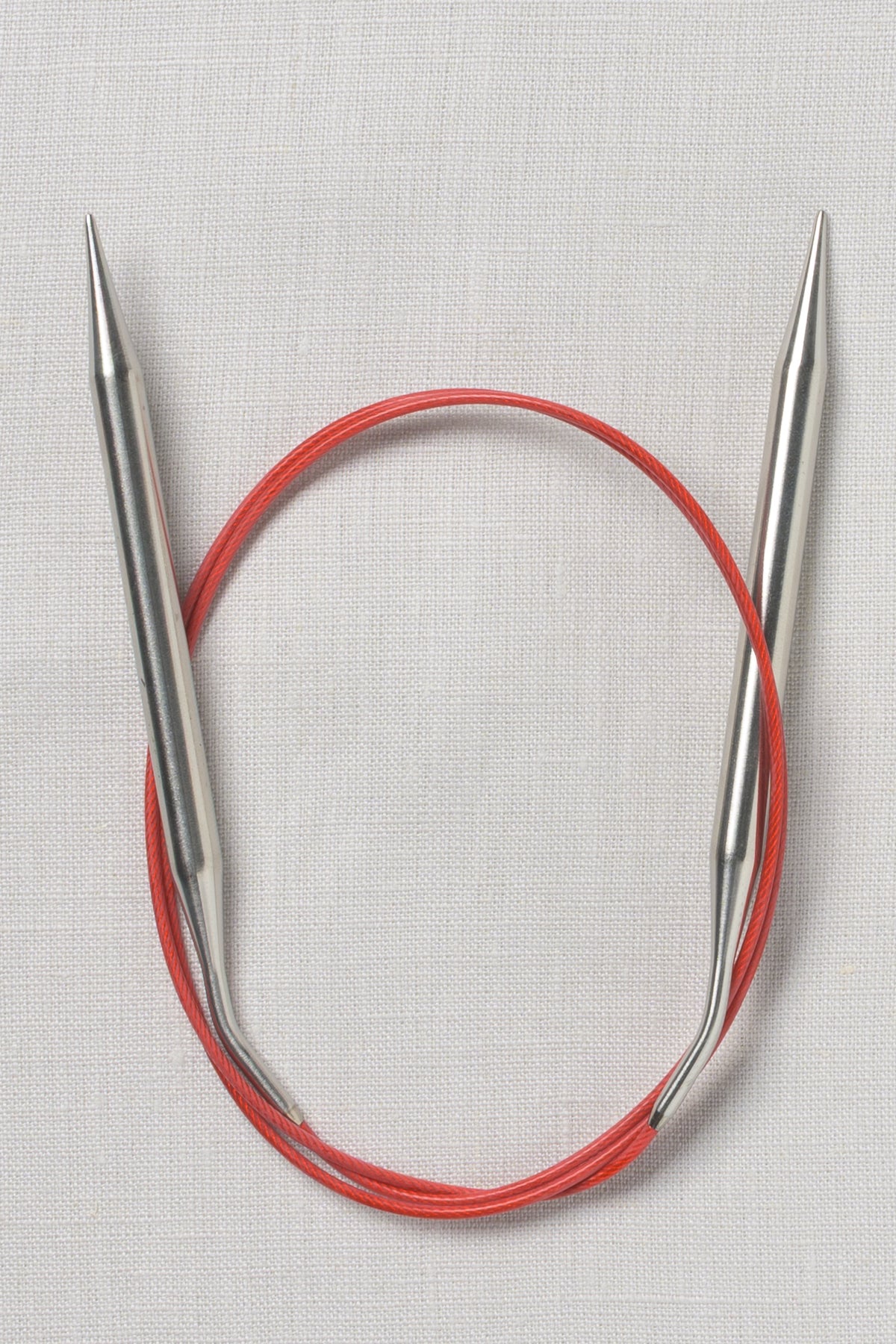 ChiaoGoo SS Red Circular 40" (100 cm)