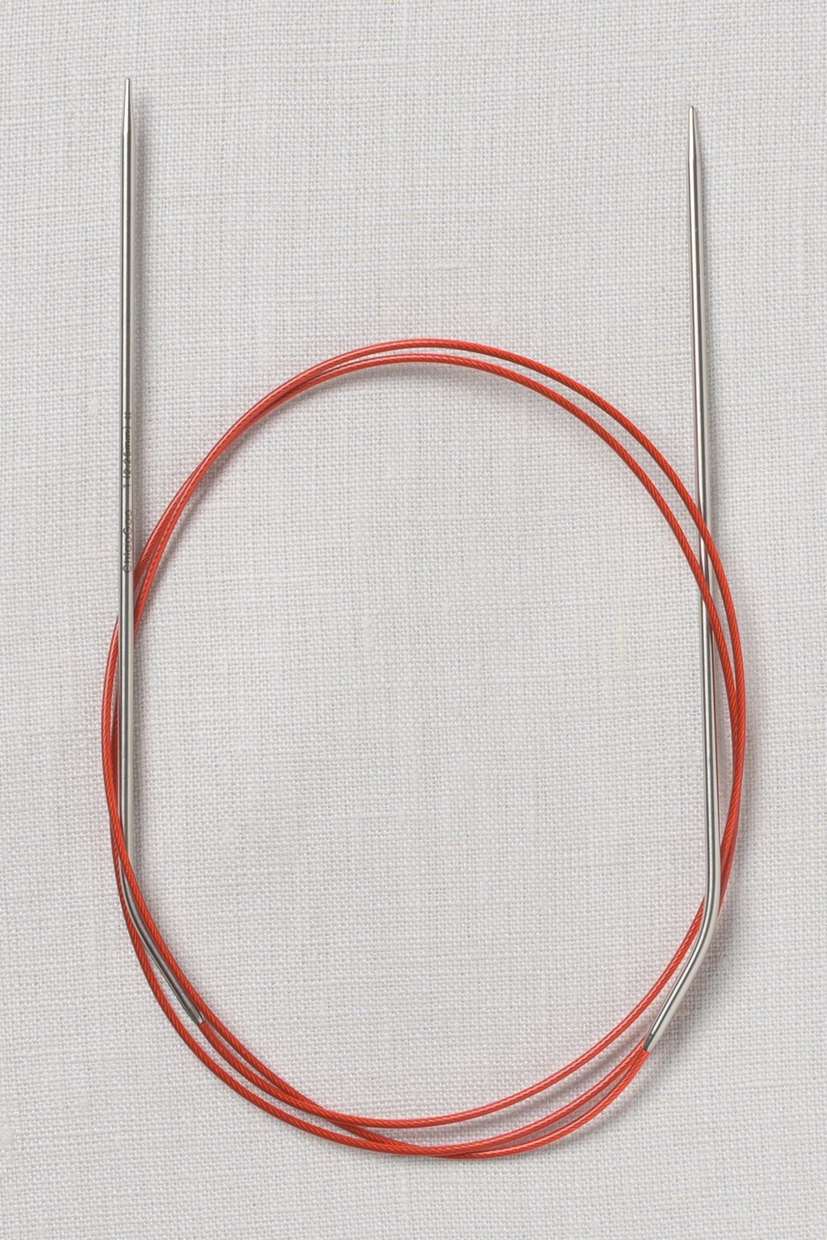 ChiaoGoo SS Red Circular 40" (100 cm)