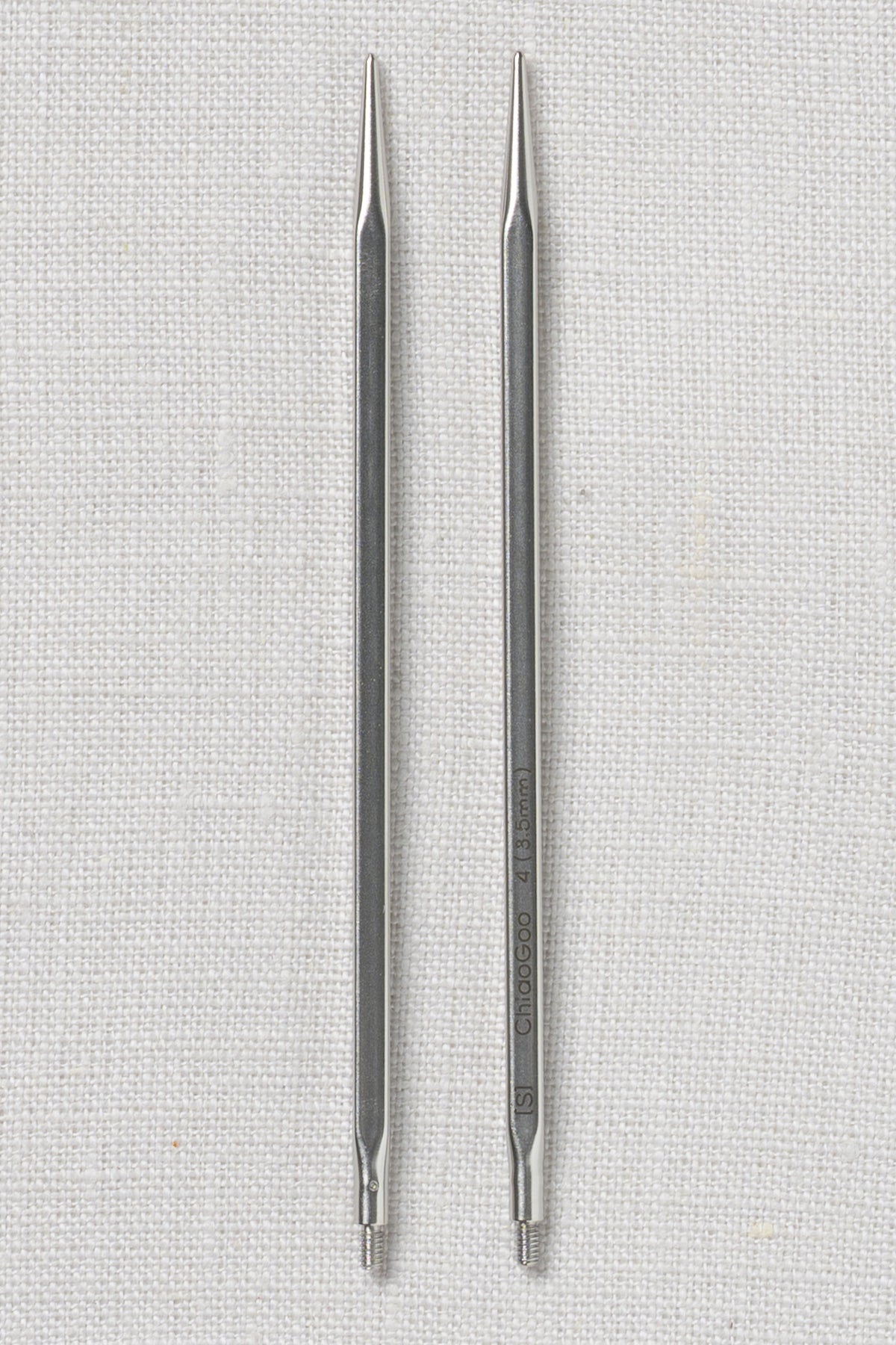 ChiaoGoo QUADS SS Lace Tips 4" (10 cm)