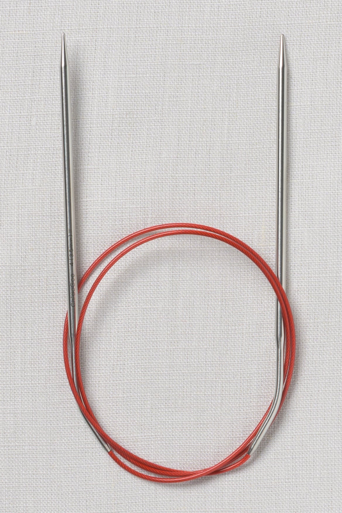 ChiaoGoo SS Red Circular 32" (80 cm)