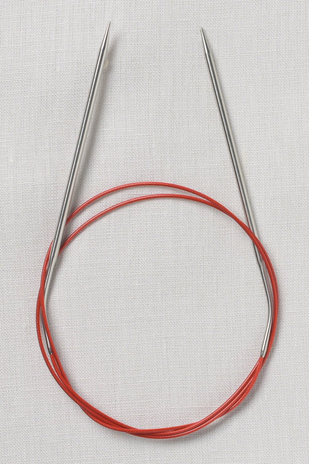 ChiaoGoo SS Red Circular 40" (100 cm)