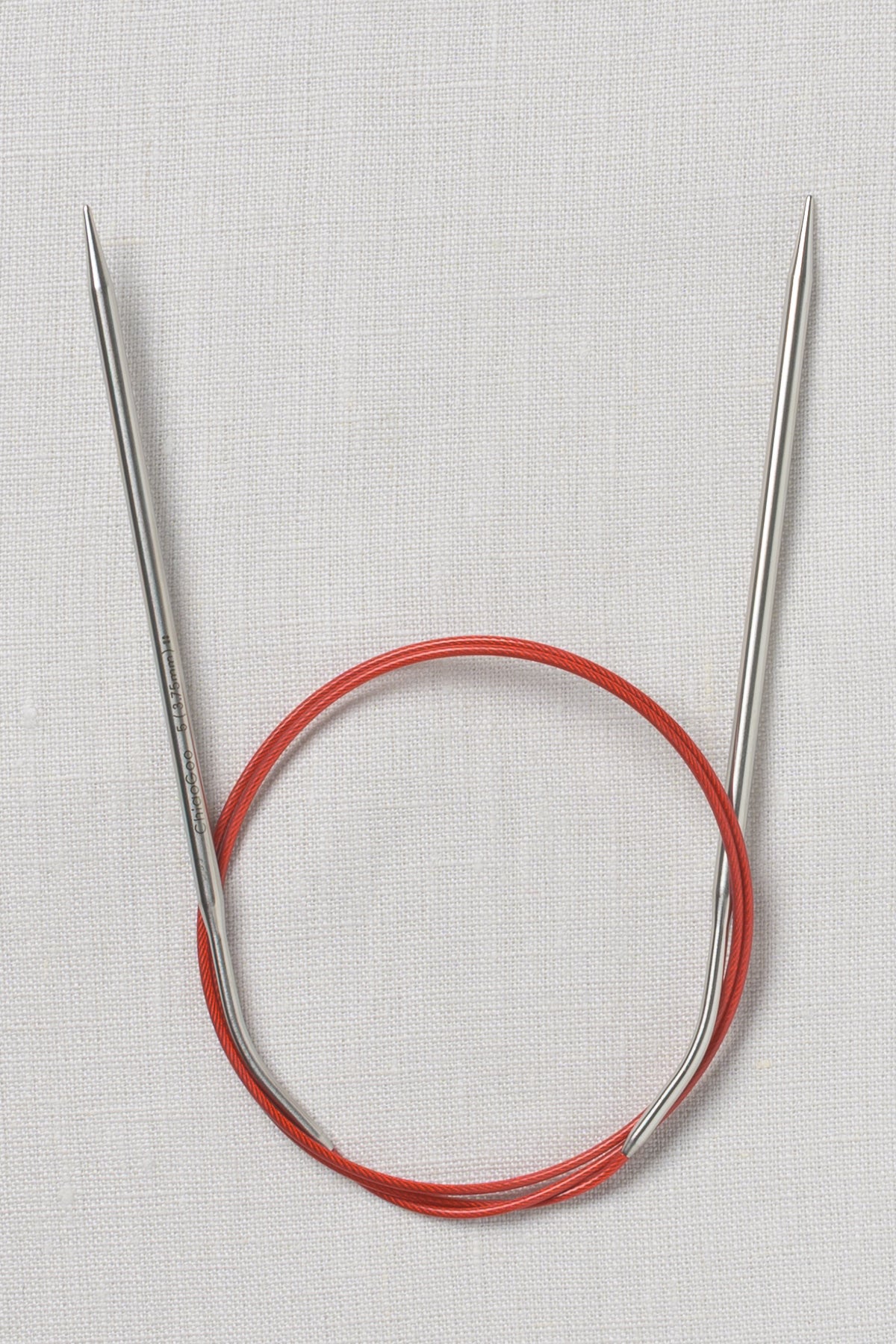 ChiaoGoo SS Red Circular 32" (80 cm)