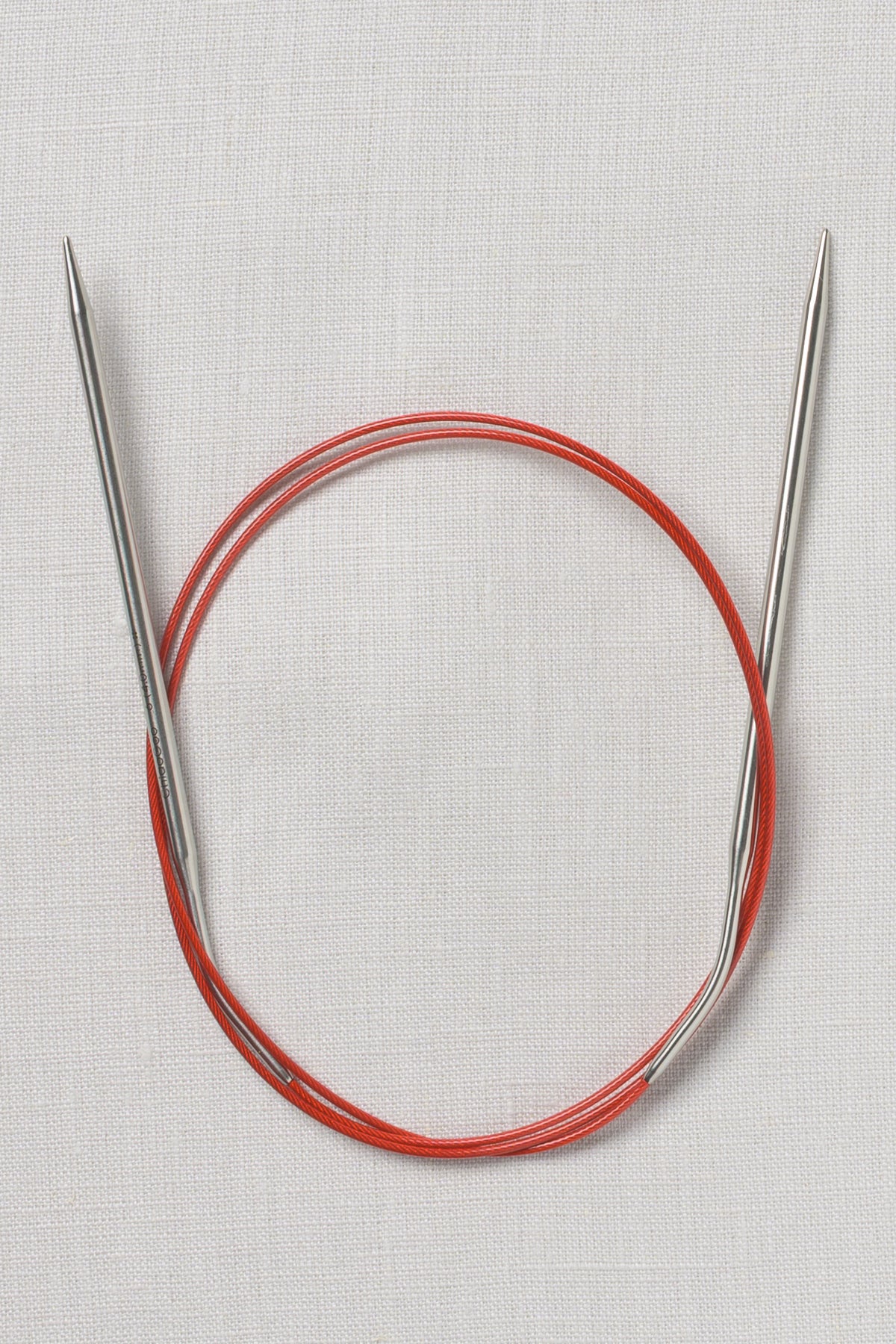 ChiaoGoo SS Red Circular 40" (100 cm)