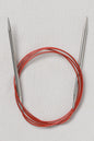 ChiaoGoo SS Red Lace Circular 60" (150 cm)