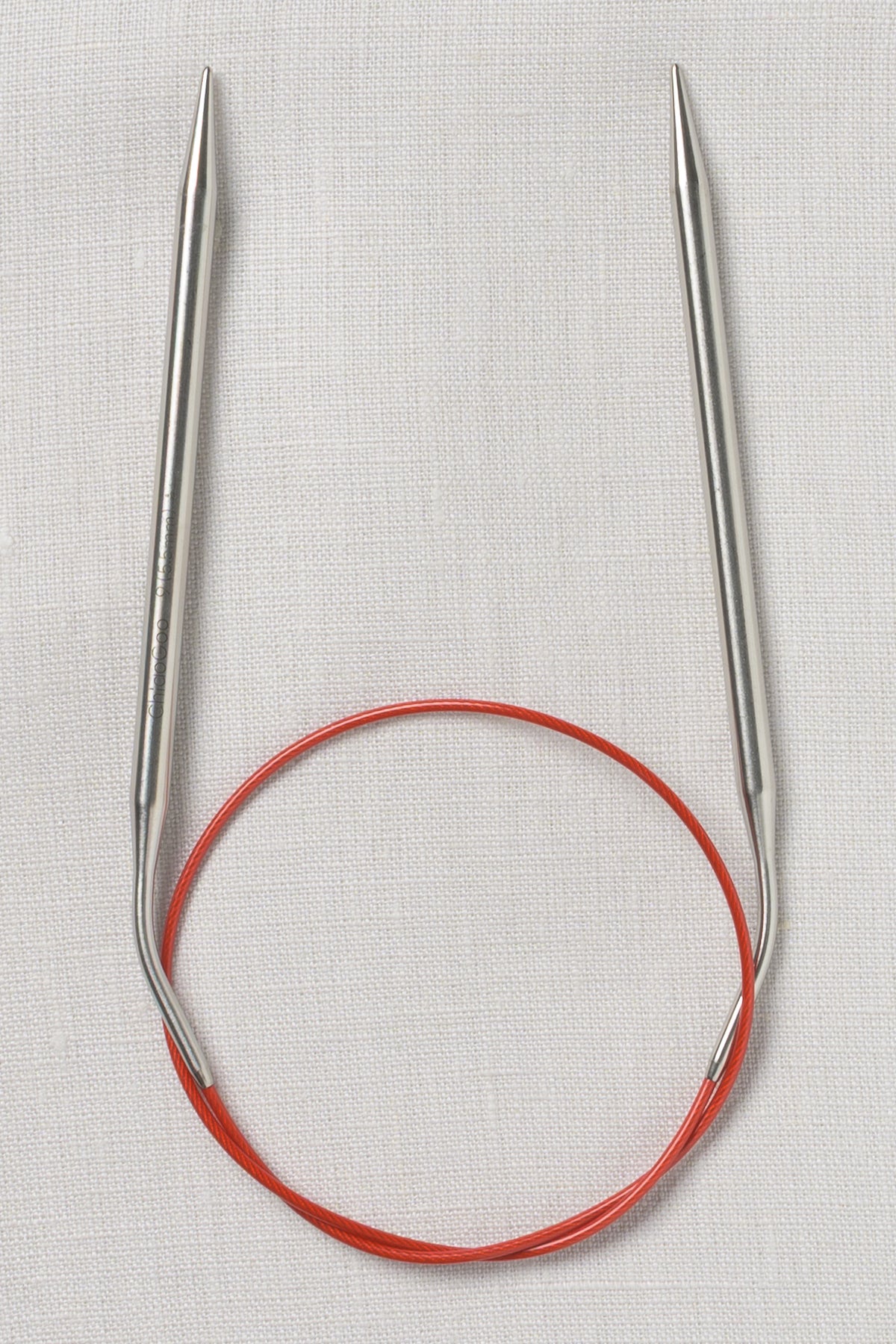 ChiaoGoo SS Red Circular 24" (60 cm)