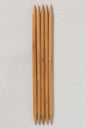 ChiaoGoo Bamboo Double Point 8" (20 cm) Patina