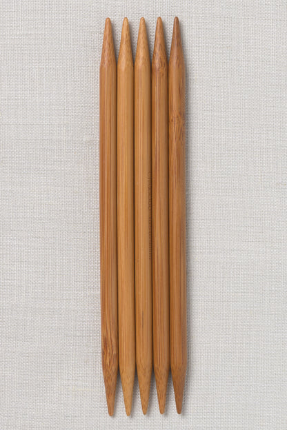 ChiaoGoo Bamboo Double Point 6" (15 cm) Patina