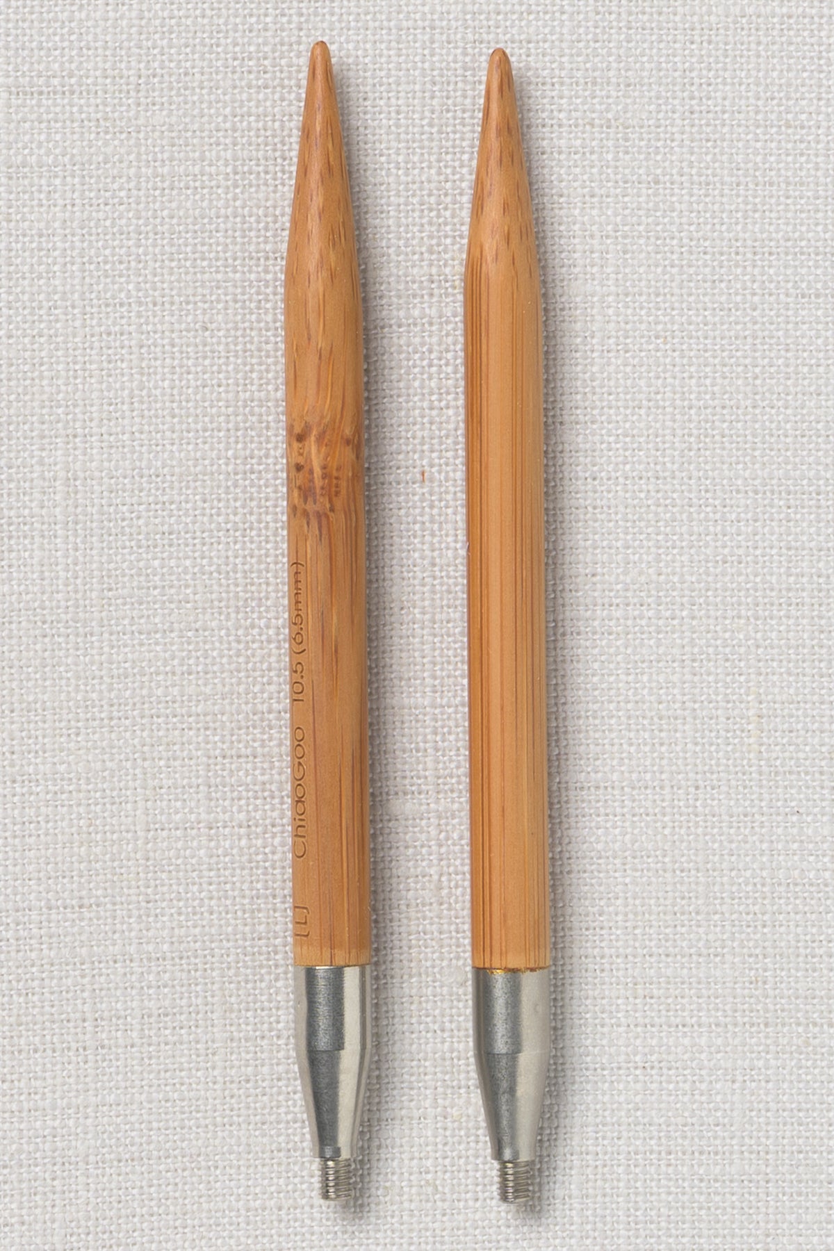 ChiaoGoo SPIN Bamboo Tips 4" (10 cm) Patina